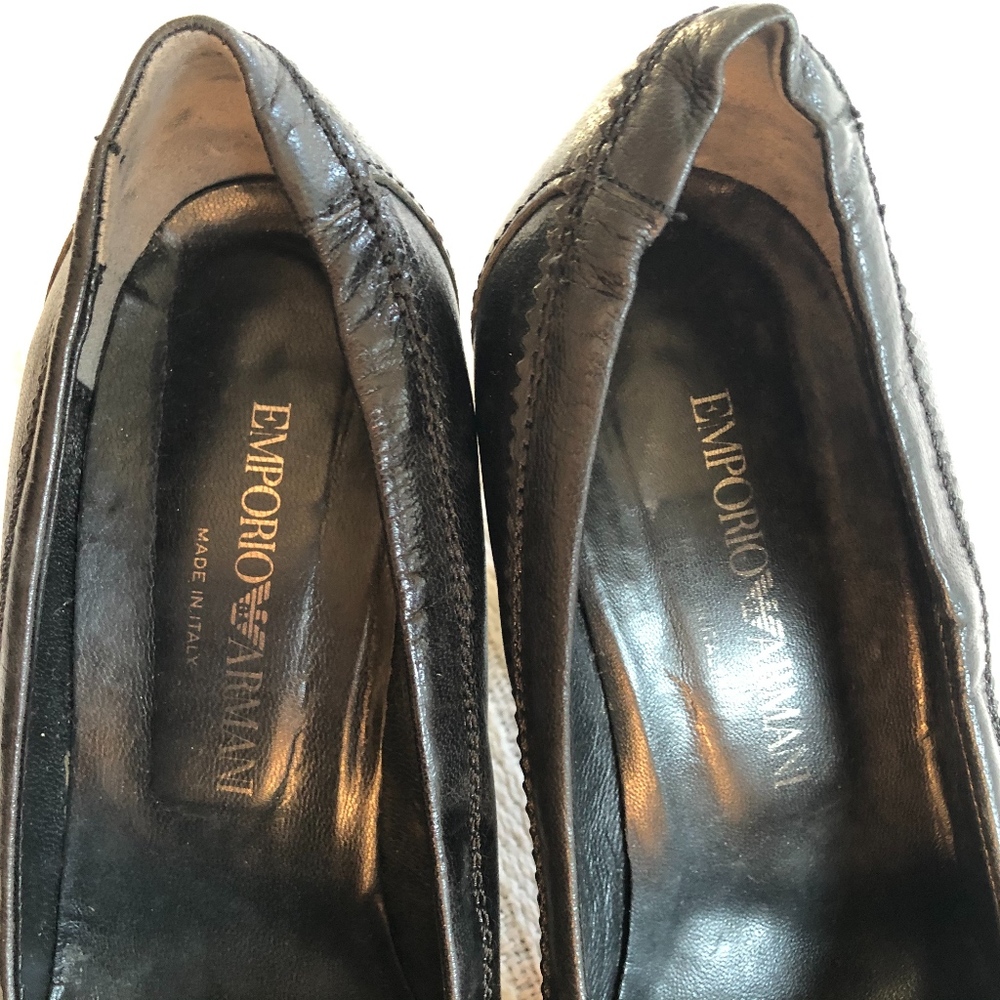 Emporio Armani Shoes | Leather Pump